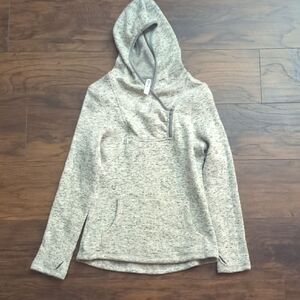 Kyodan Women's Gray Heathered Pullover Hoodie
